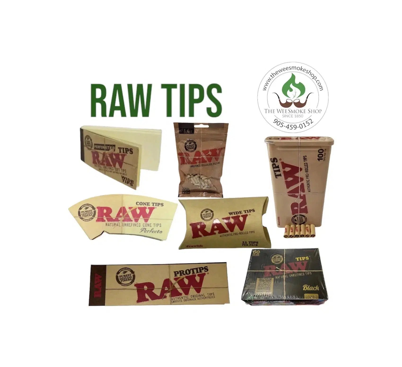 Raw Pre-Rolled Filter Tips - The Drug Store