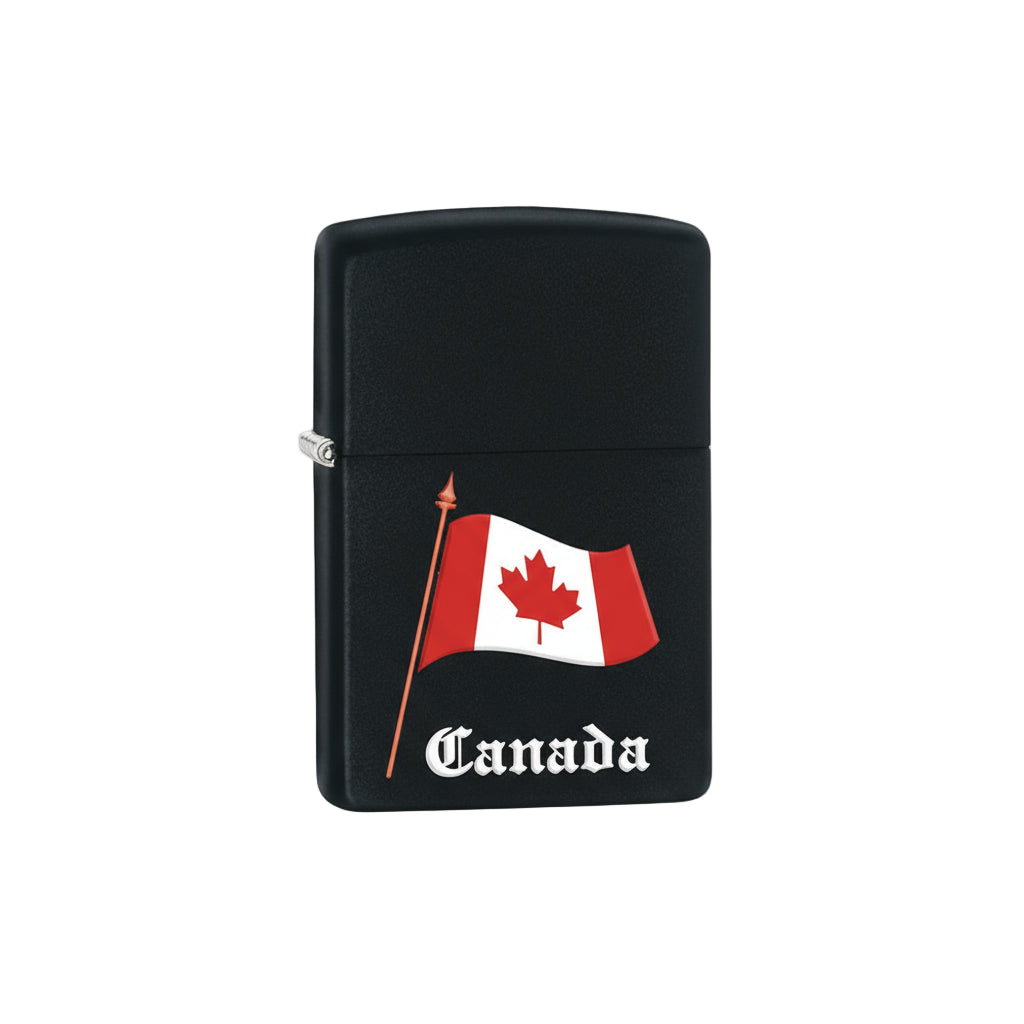 Zippo Canada Flag- The Wee Smoke Shop Zippo Canada Flag- The Wee Smoke Shop
