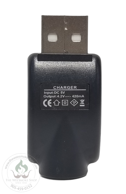 510 Battery Screw On USB Charger-510-The Wee Smoke Shop-Back