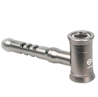 Cheech Glass and Metal Hammer Pipe