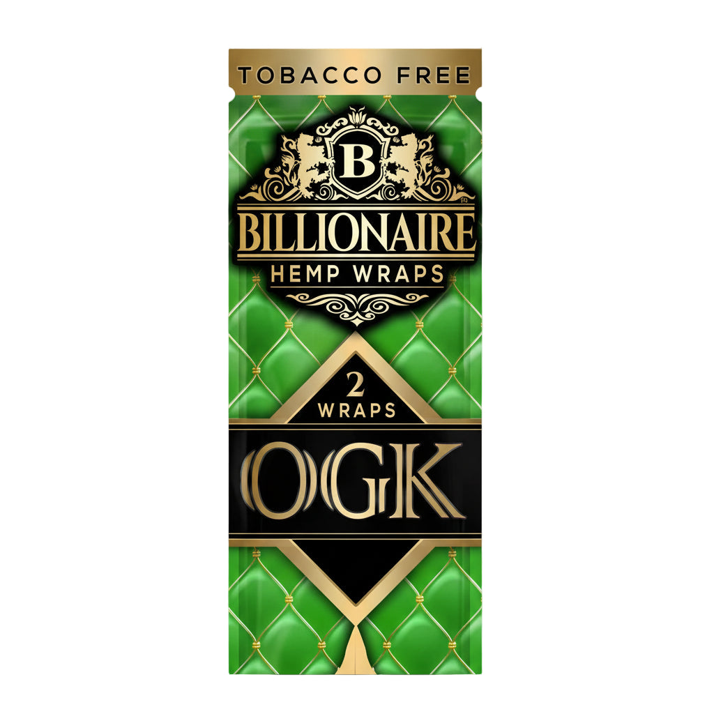 Hemp Wraps Billionaire - OGK - The Wee Smoke Shop