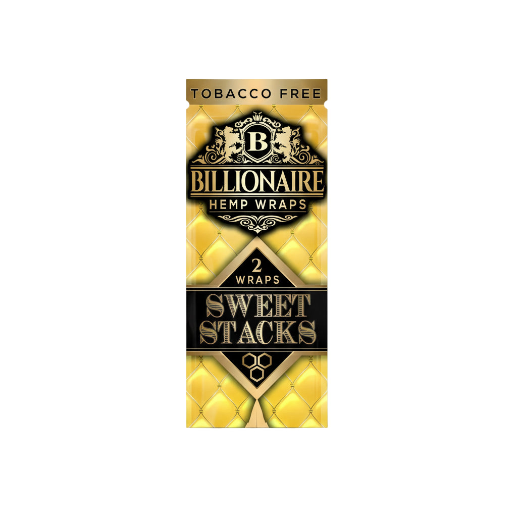 Hemp Wraps Billionaire - Sweet Stacks - The Wee Smoke Shop