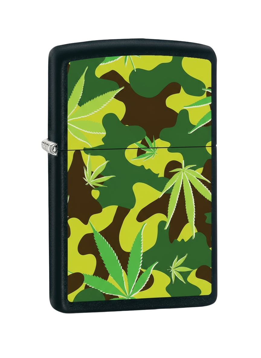 Zippo Camo Leaf - The Wee Smoke Shop