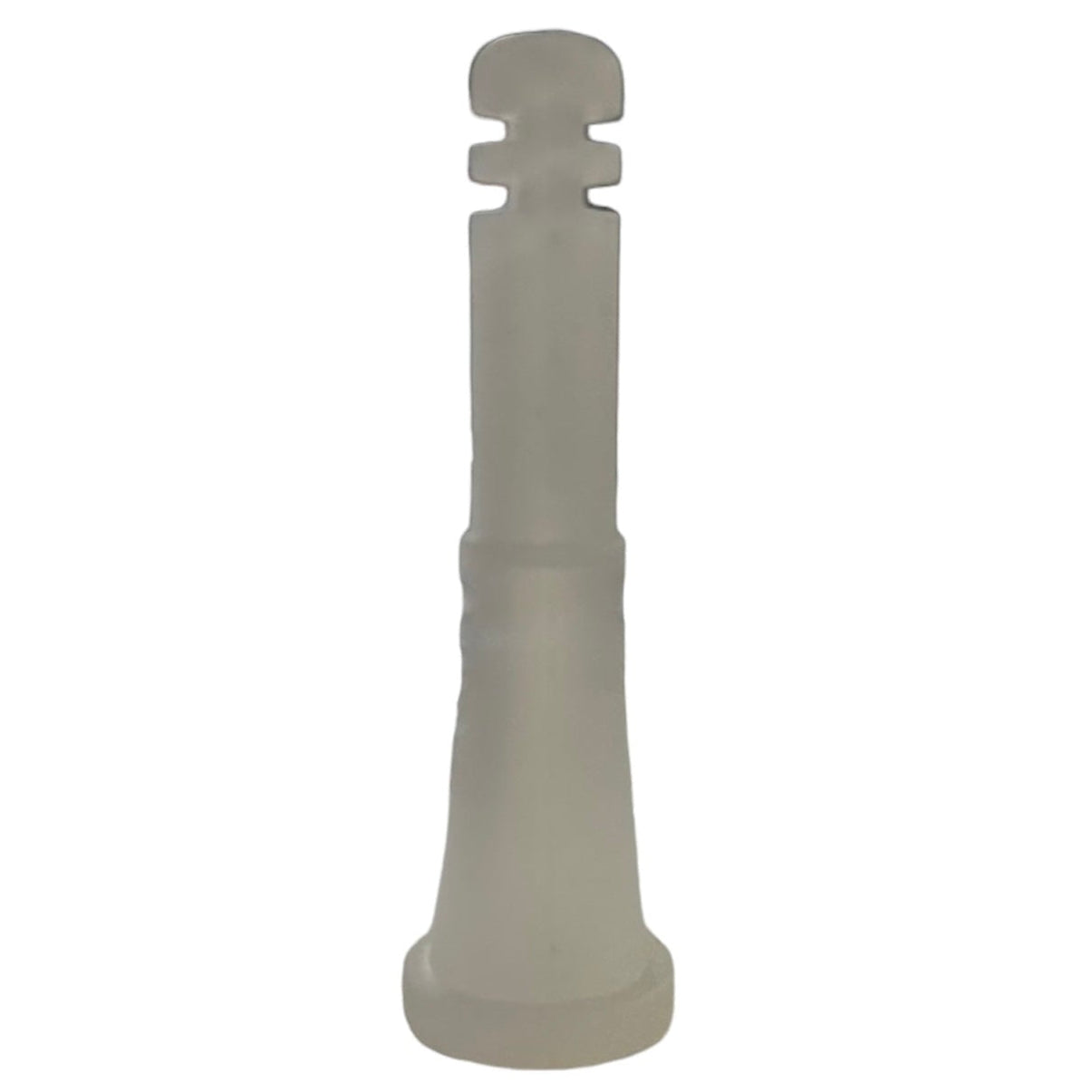 A gray silicone downstem for a bong - The Wee Smoke Shop
