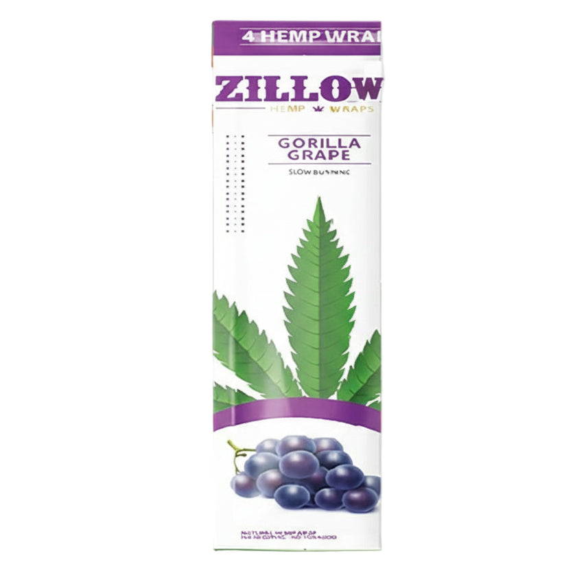Hemp Wraps Zillow - Gorilla Grape - The Wee Smoke Shop