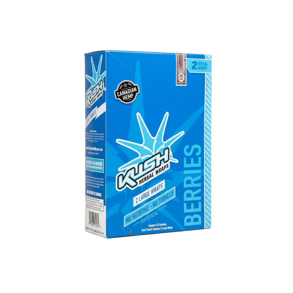 Hemp Wraps Kush - Berries - The Wee Smoke Shop