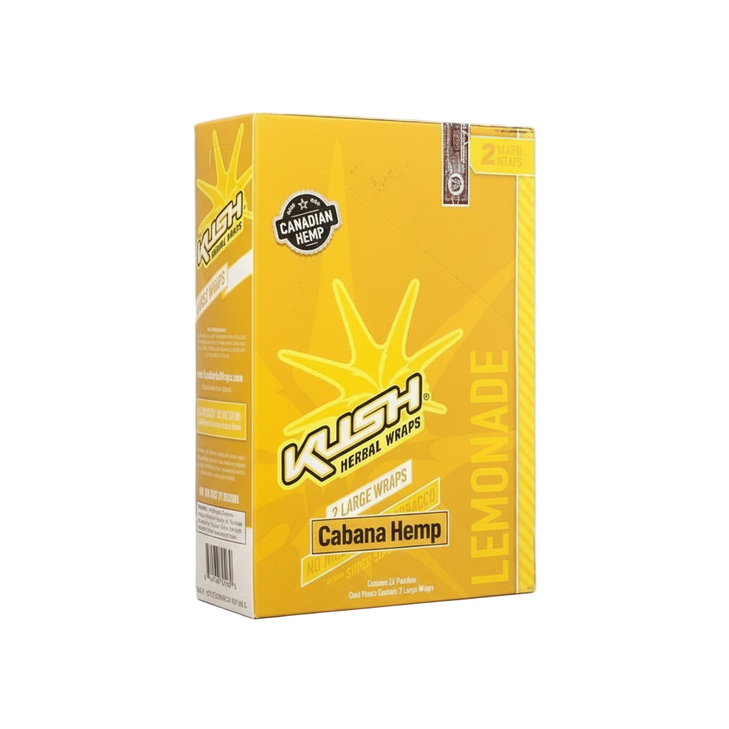 Hemp Wraps Kush - Lemonade - The Wee Smoke Shop
