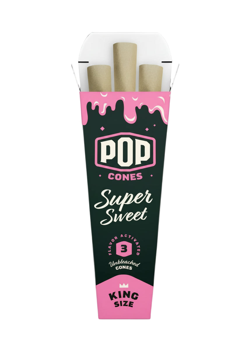 POP King Size Cones - Super Sweet - The Wee Smoke Shop