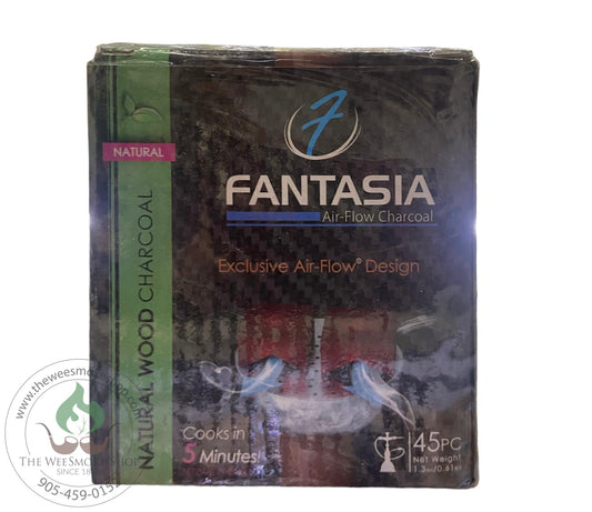 Fantasia Airflow Coconut Charcoal (45)-Hookah Accessories-The Wee Smoke Shop