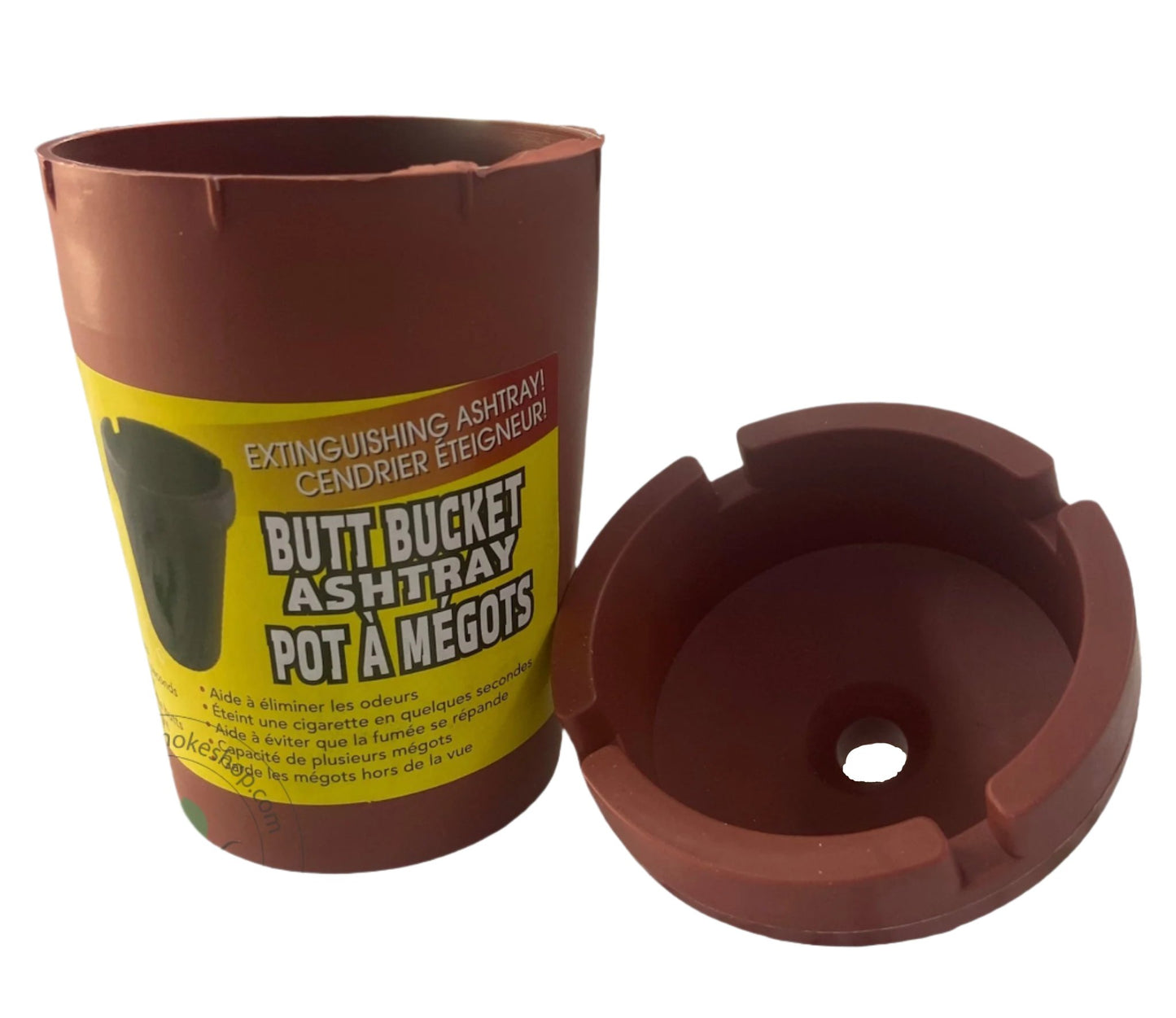 Butt Bucket Ashtray-Red-Ashtrays-The Wee Smoke Shop