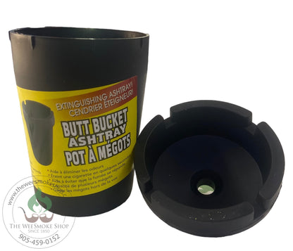Butt Bucket Ashtray-Black-Ashtrays-The Wee Smoke Shop