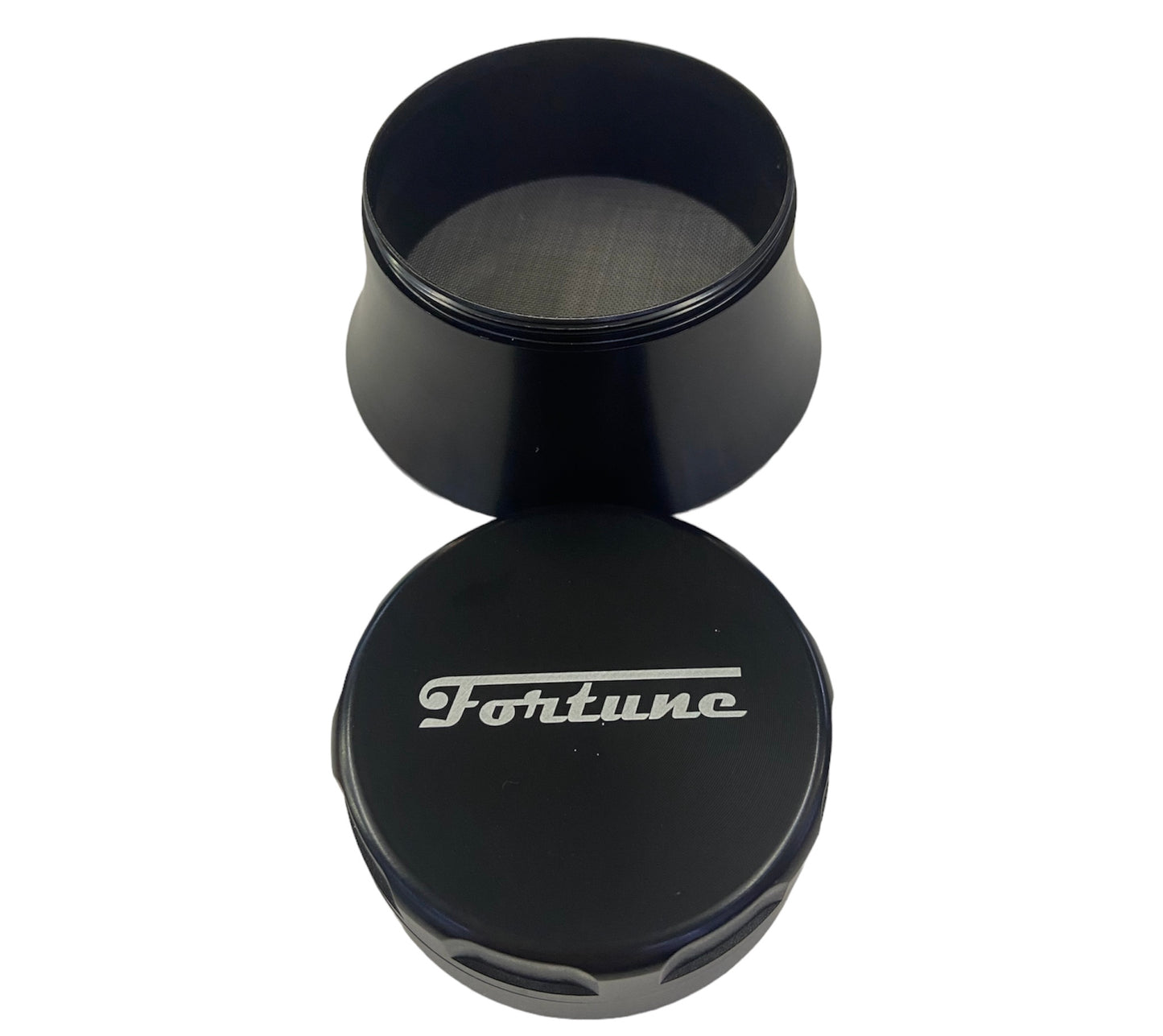 Black-Fortune 90mm Colourful 4-Part Grinder-The Wee Smoke Shop