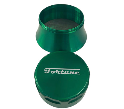 Green-Fortune 90mm Colourful 4-Part Grinder-The Wee Smoke Shop