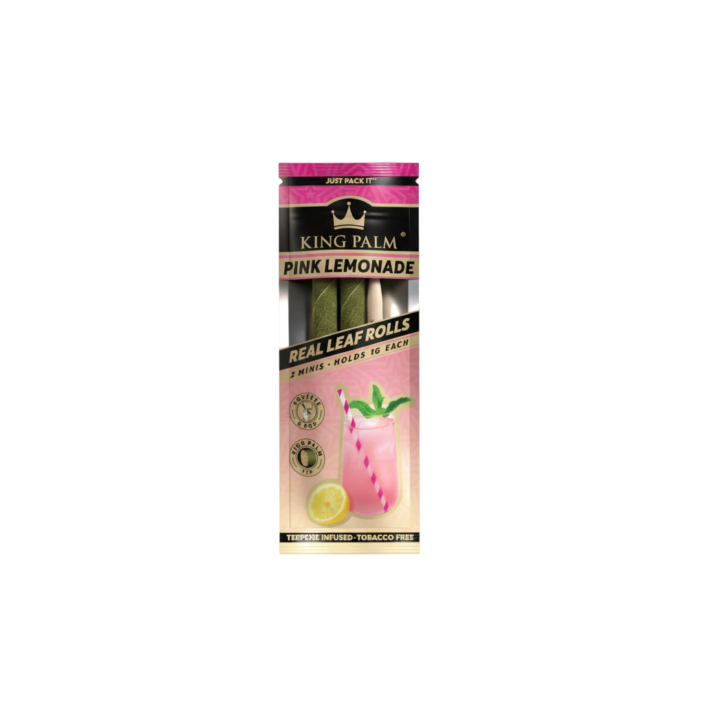 King Palm Mini - Pink Lemonade (2) - Blunt Cones - The Wee Smoke Shop