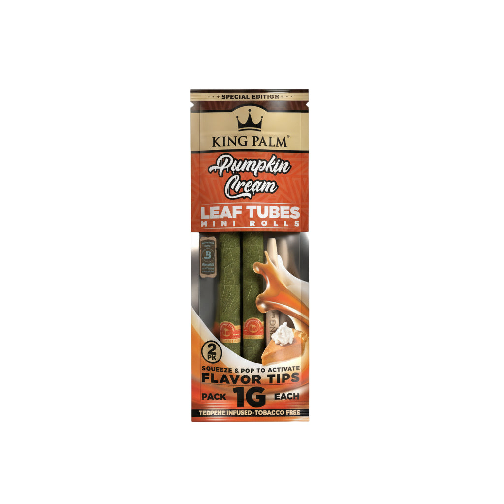King Palm Mini - Pumpkin Cream (2) - Blunt Cones - The Wee Smoke Shop
