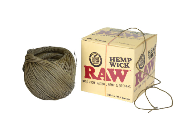 RAW Hemp Wick