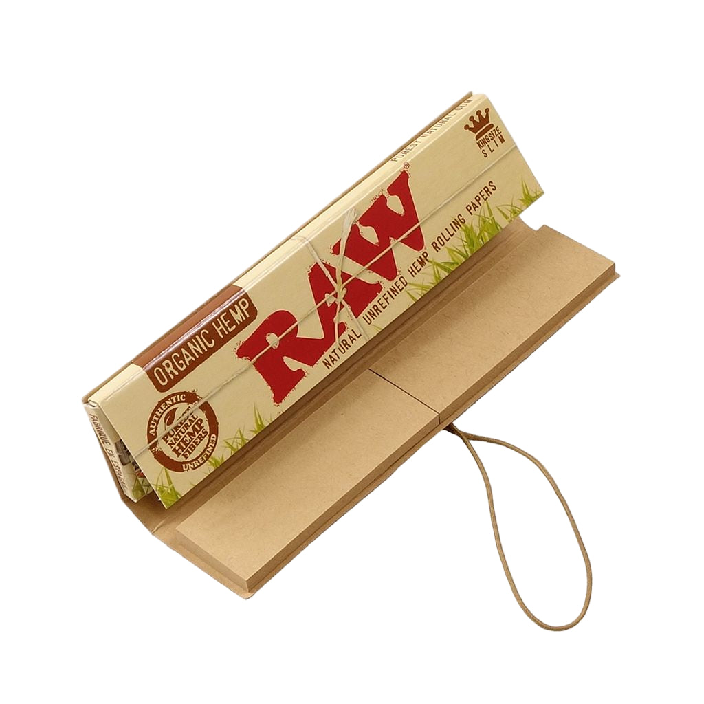 RAW Connoisseur Papers & Tips King Size Organic - The Wee Smoke Shop