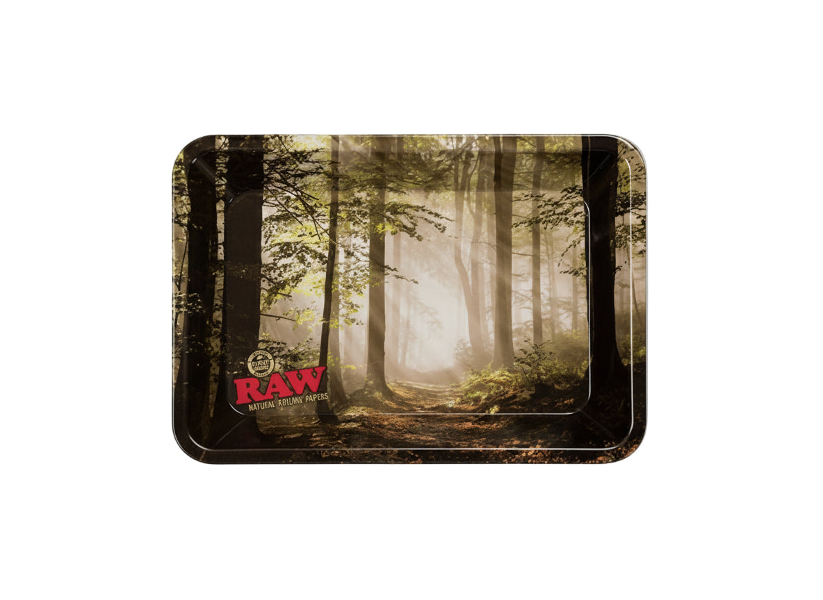 RAW Forest Mini Tray - The Wee Smoke Shop
