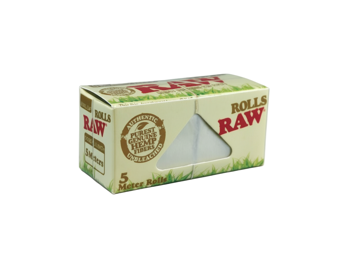 RAW Organic Hemp 5m Roll (1 1/4) - The Wee Smoke Shop