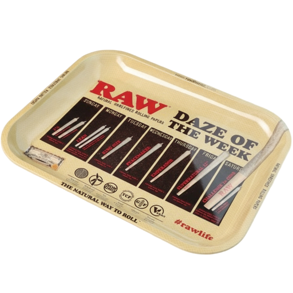 Raw Tray Large Daze of the Week - The Wee Smoke Shop