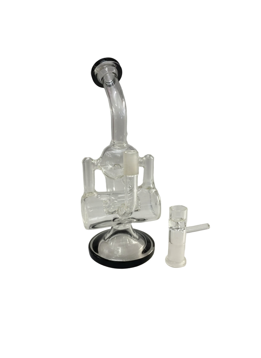 Recycler Barrel Perc Base Dab Rig - The Wee Smoke Shop