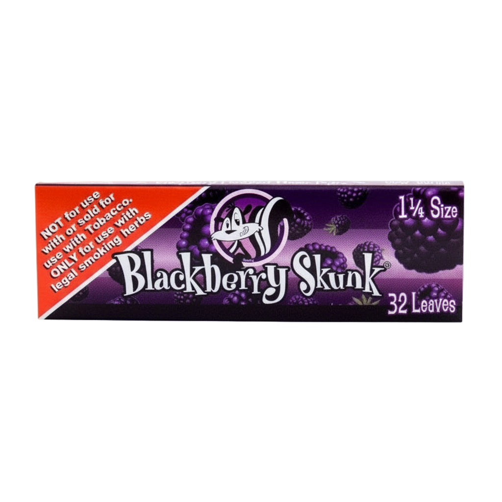 Skunk Brand 1 1/4 Size Flavoured Papers - Blackberry - The Wee Smoke Shop