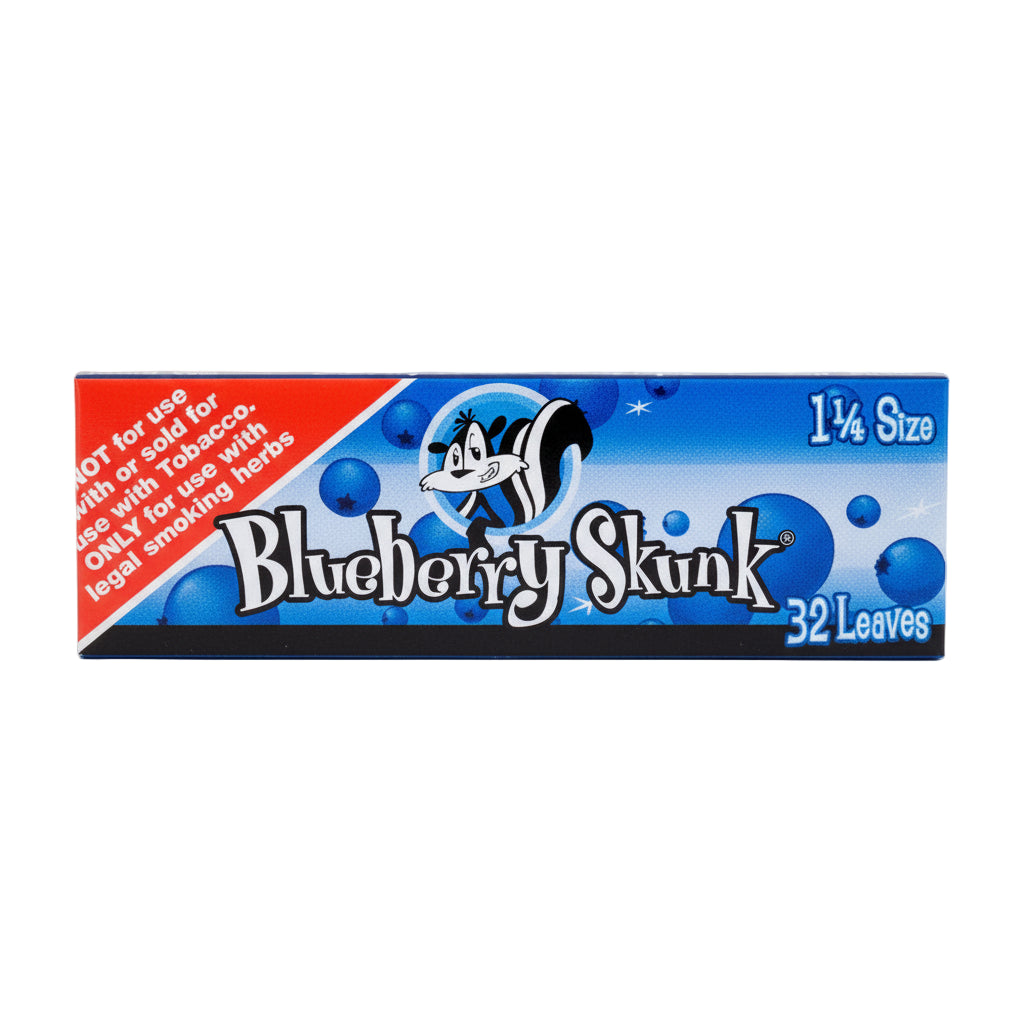 Skunk Brand 1 1/4 Size Flavoured Papers-Blueberry-The Wee Smoke Shop