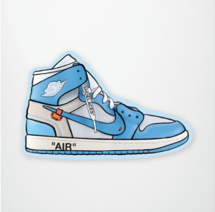 Sticker - Nike Off White