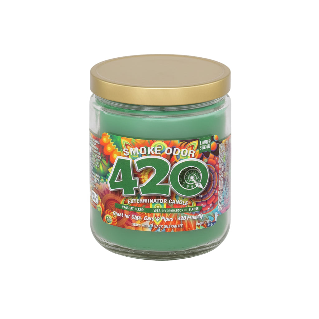 Smoke Odor Exterminator Candle - 420 - The Wee Smoke Shop