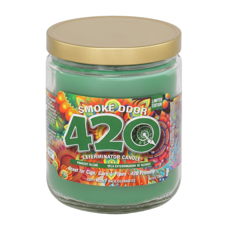 Smoke Odor Exterminator Candle - 420 - The Wee Smoke Shop