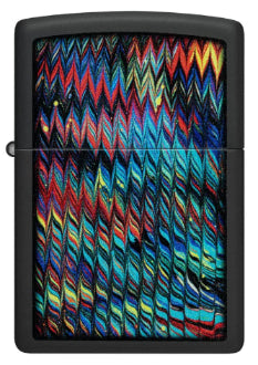 Zippo Paint Pattern Design Lighter On white background