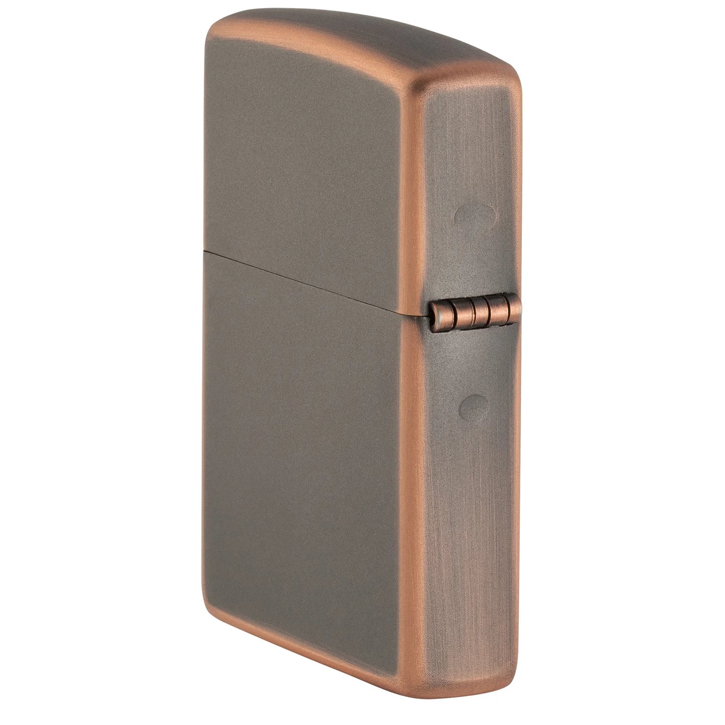 Zippo rustic bronze lighter, vintage bronze finish Zippo lighter, brushed metal windproof refillable Zippo lighter rugged design - The Wee Smoke Shop