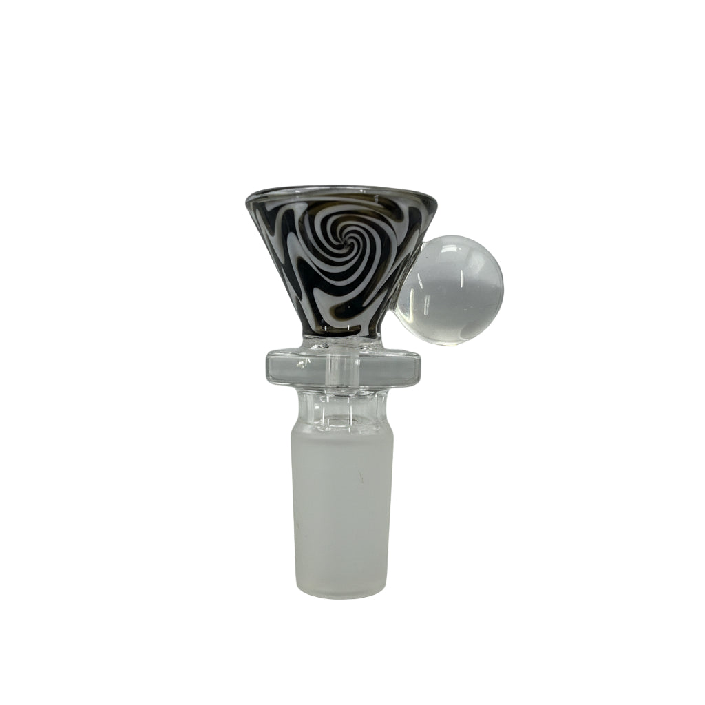 Bowl with Ball Handle - bong accessories - the wee smoke shop
