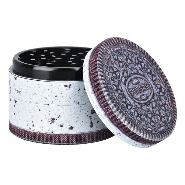 Pulsar Cookies n' Cream 4-Part Grinder - The Wee Smoke Shop