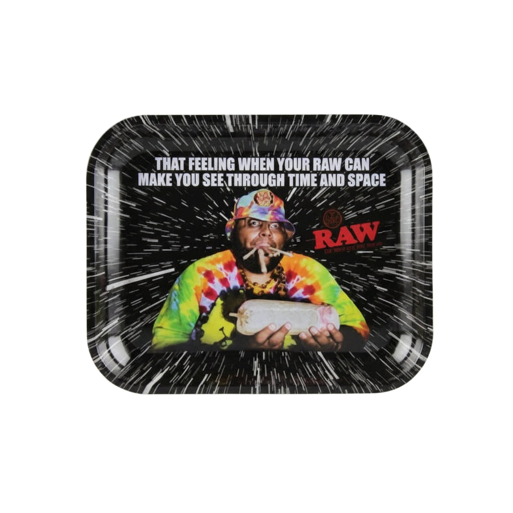 RAW Space Rolling Tray - rolling tray - The Wee Smoke Shop