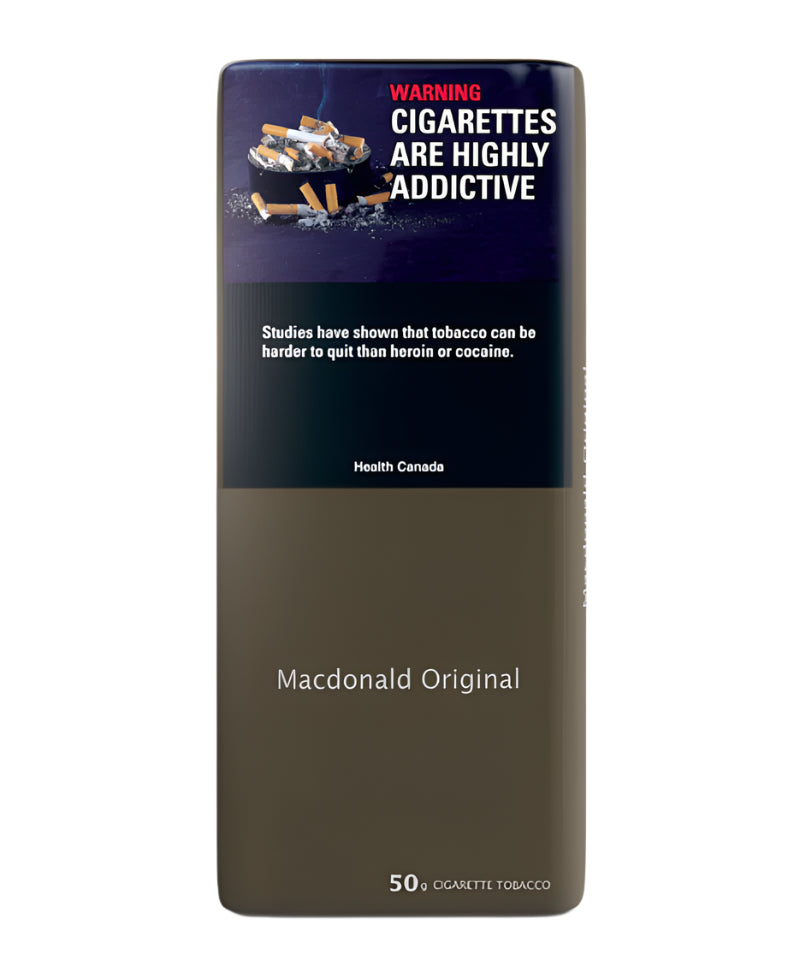 main smoke tobacco Macdonald Original Cigarette Tobacco | Hand-Roll Your Perfect Smoke!