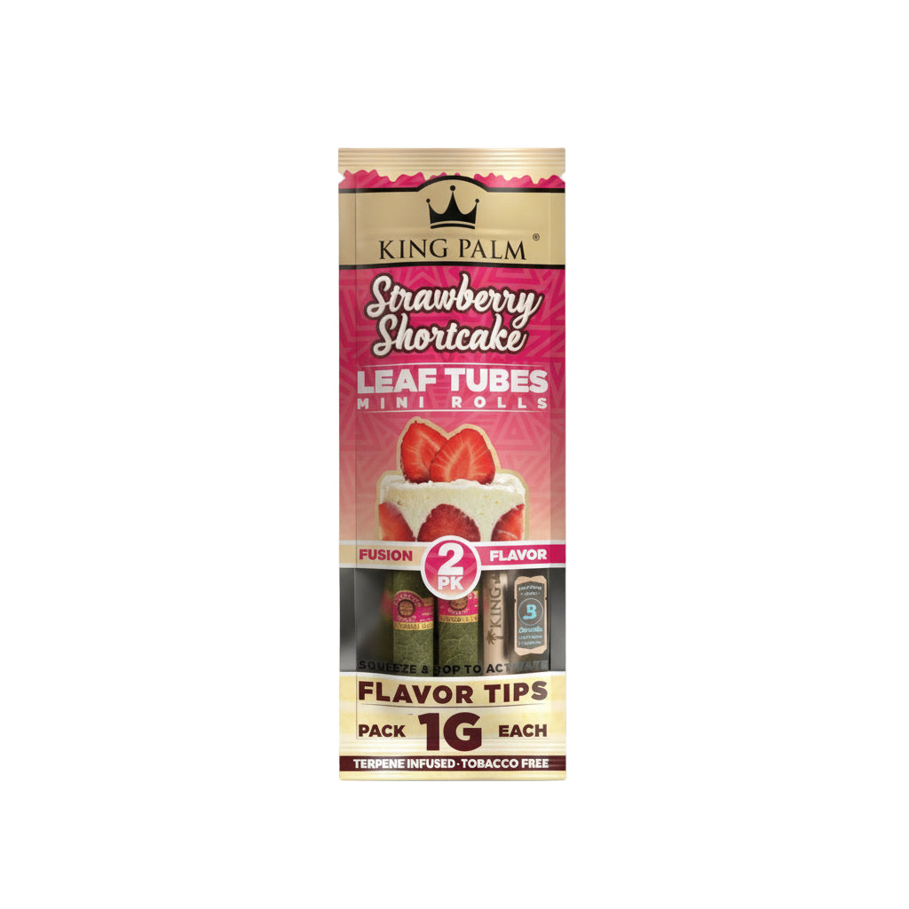 King Palm Mini - Strawberry Shortcake (2) - Blunt Cones - The Wee Smoke Shop