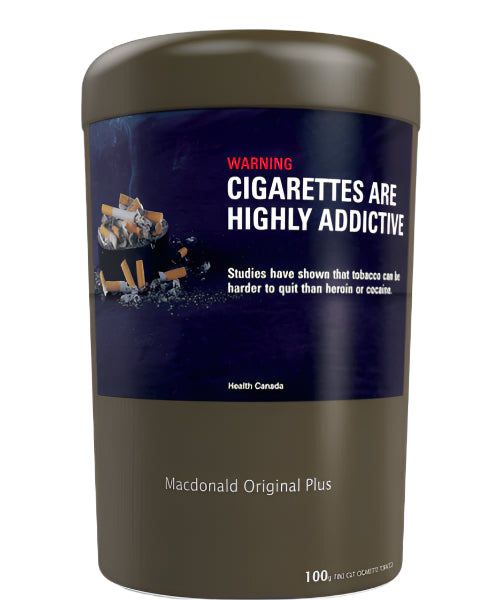 Macdonald Original Cigarette Tobacco 100Gm-The Wee Smoke Shop