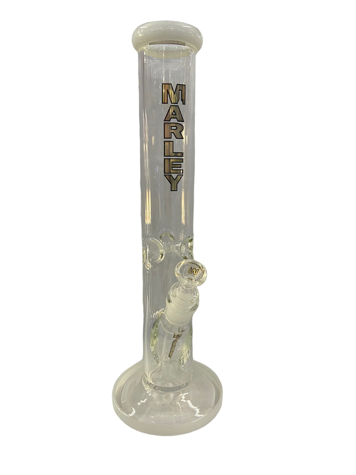 Marley (14") Straight Shooter Bong white - bong - the wee smoke shop