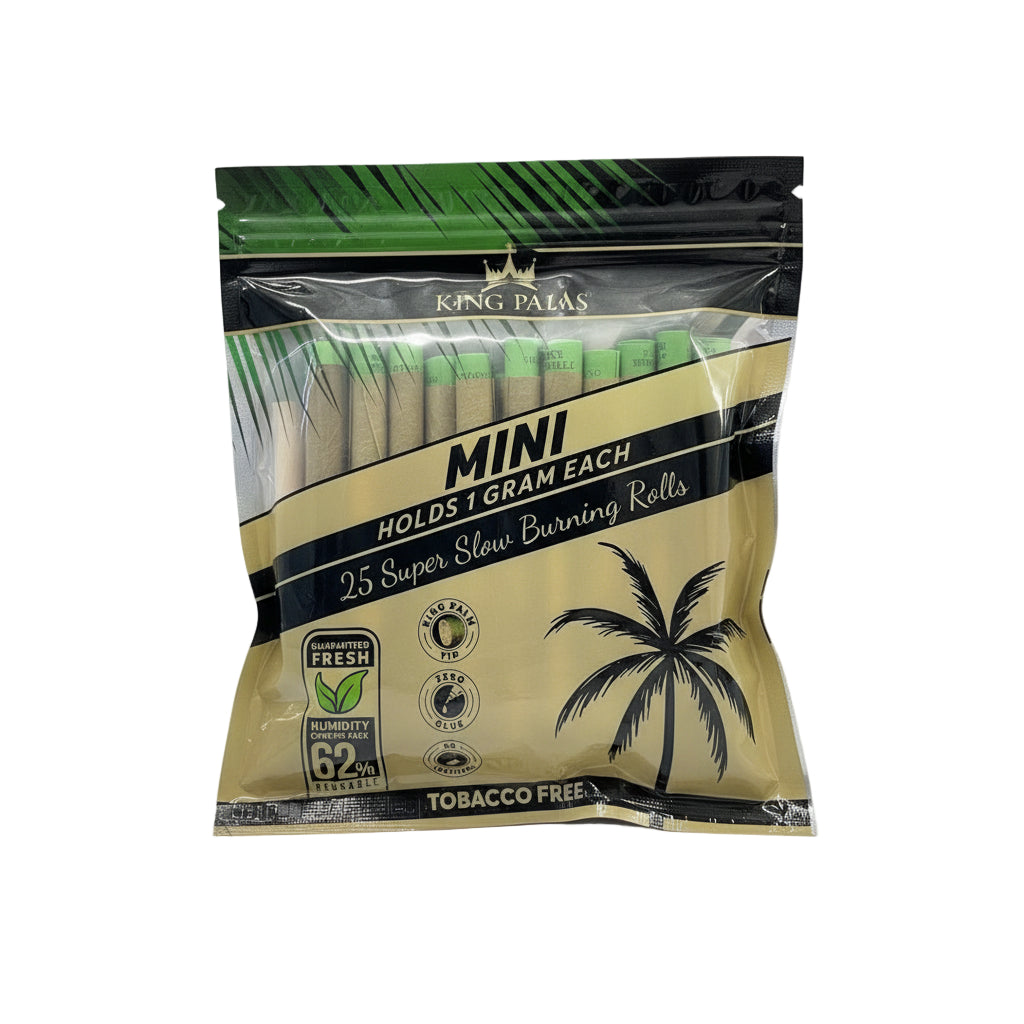 King Palm: Mini Size (25 rolls) - Blunt Cones - The Wee Smoke Shop