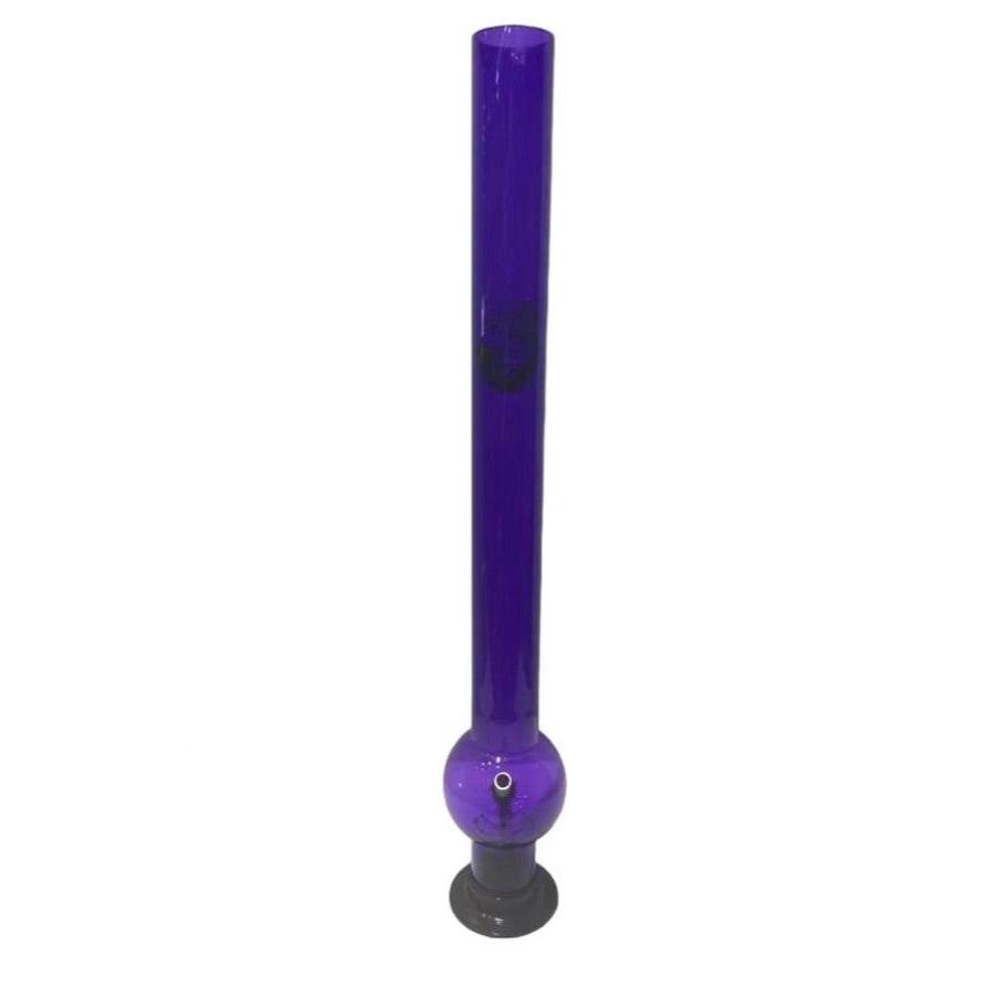 Herbies 24" Acrylic Bong-Purple-The Wee Smoke Shop
