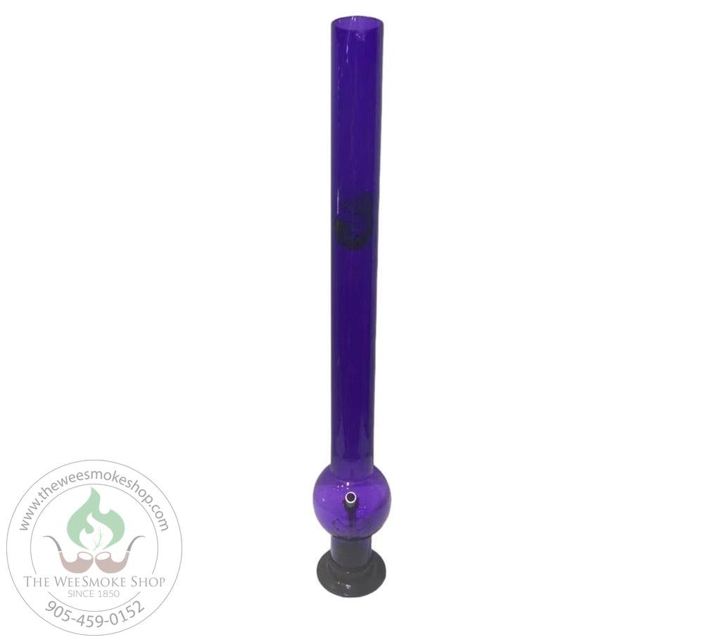Herbies 24" Acrylic Bong-Purple-The Wee Smoke Shop
