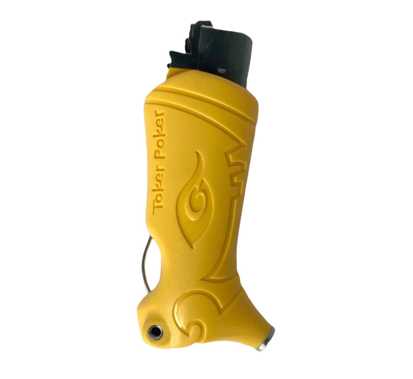 Clipper Toker Poker-Yellow-Lighter Accessories-The Wee Smoke Shop