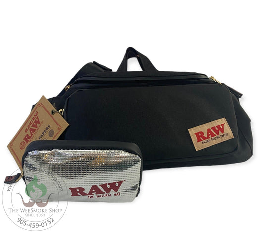 Raw Smell Proof Sling Pack-Raw-The Wee SMoke Shop