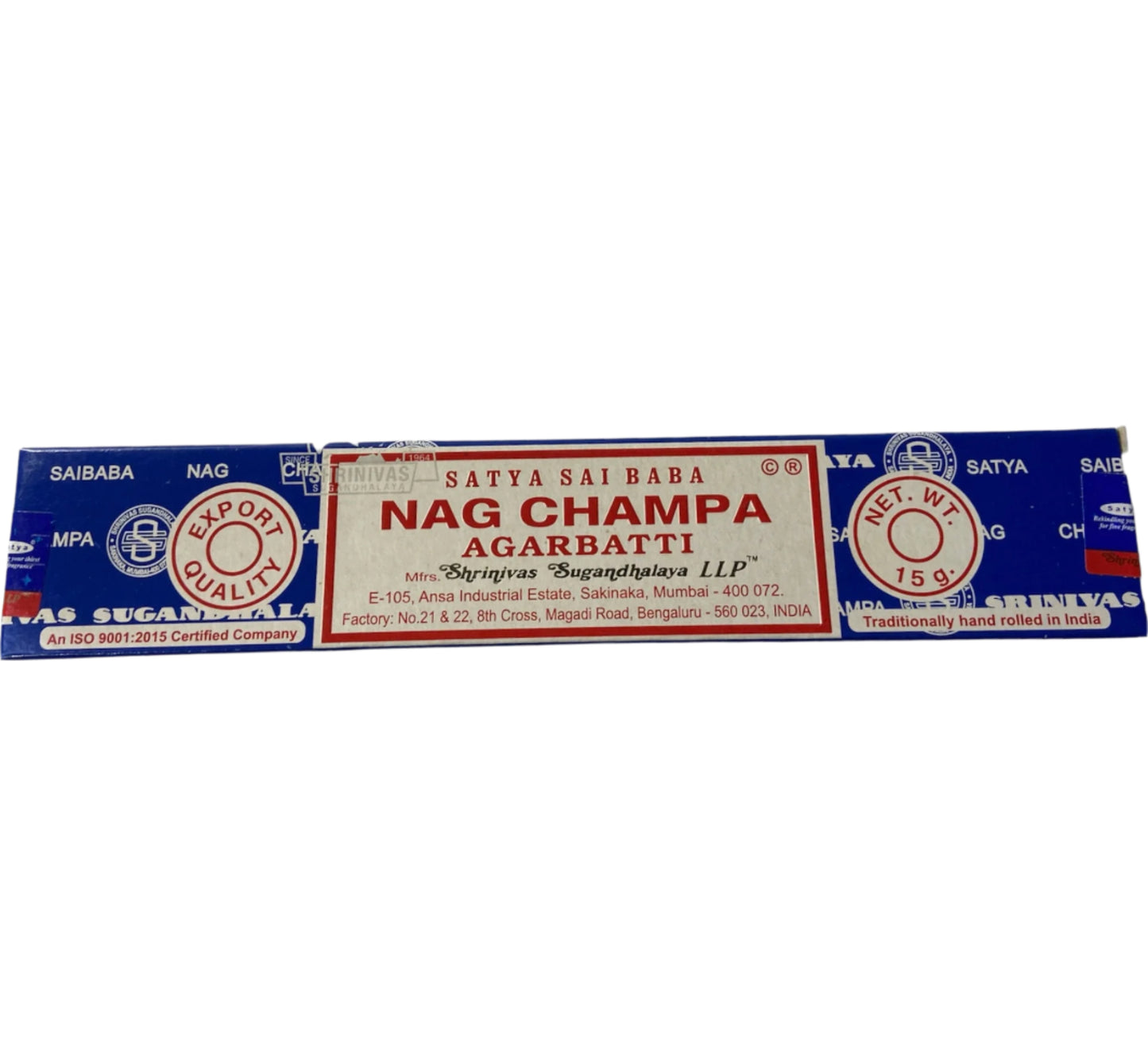 Nag Champa Incense Sticks 15g-incense-The Wee Smoke Shop