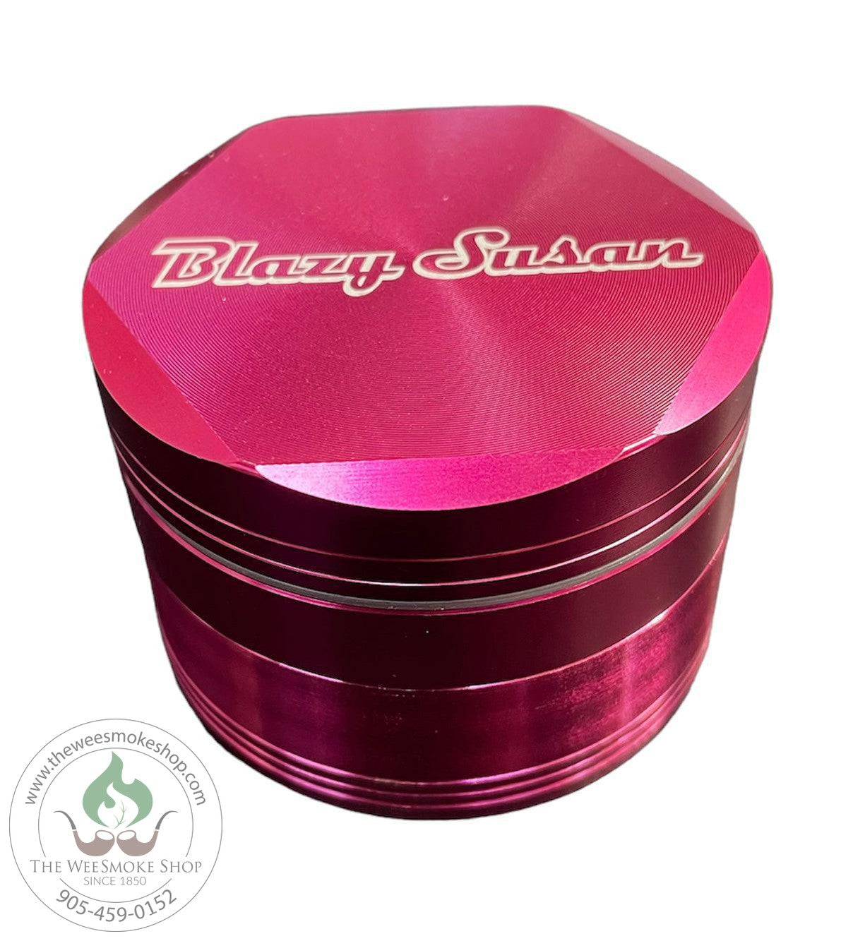 Blazy Susan 4 Part Grinder hot pink  - grinders - the wee smoke shop