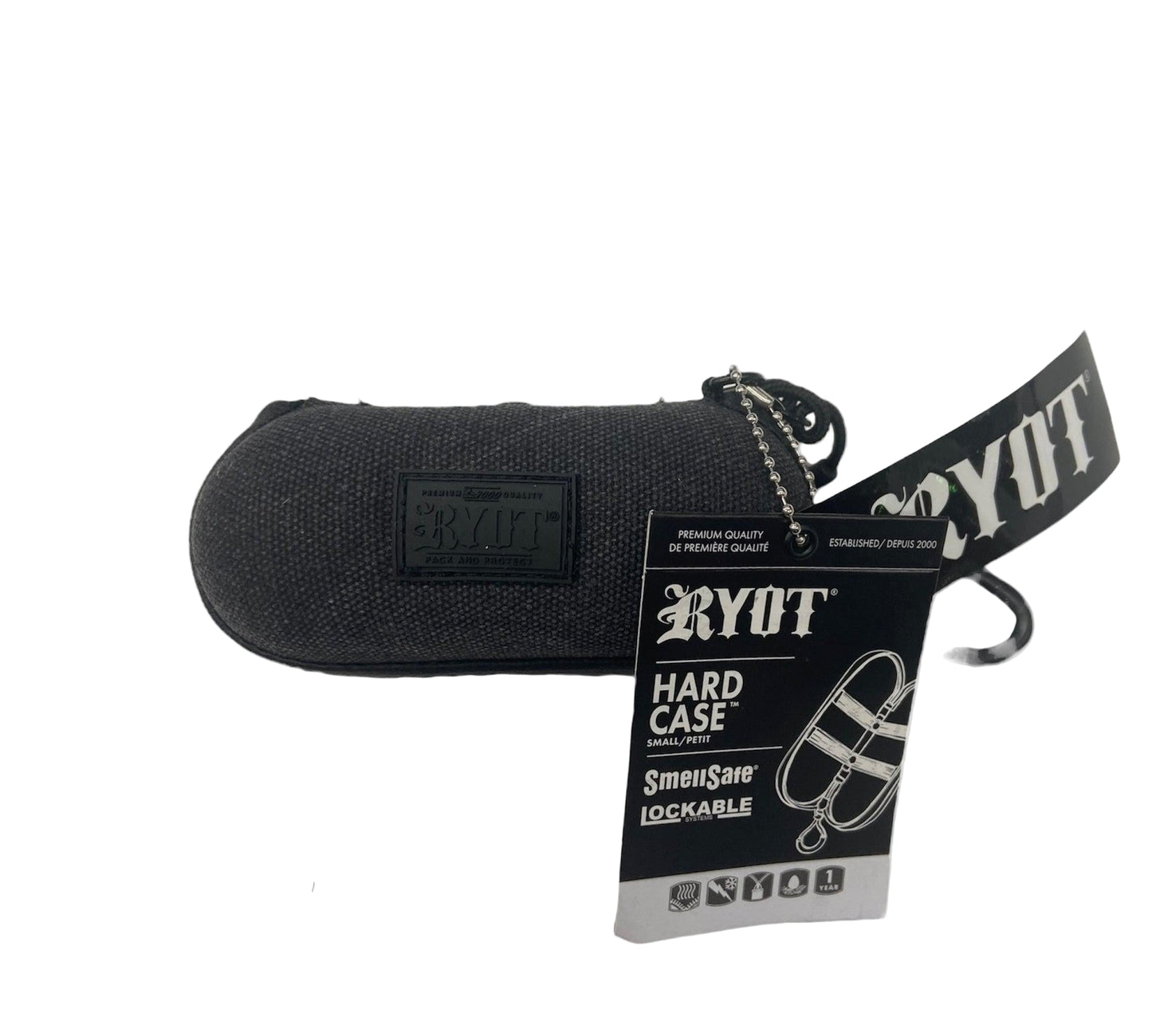 RYOT Small Hard Case black - storage - the wee smoke shop