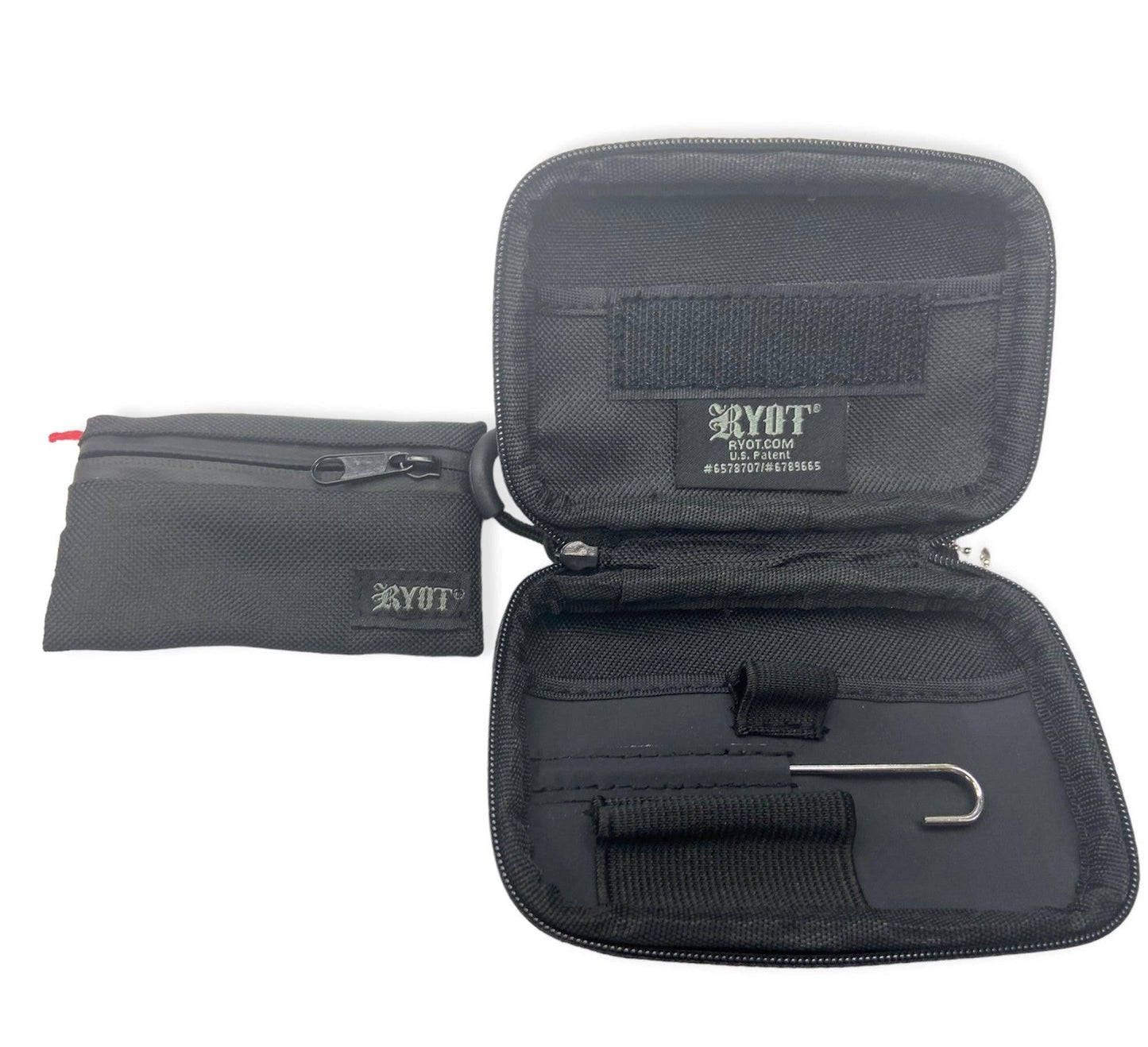 RYOT Smell Safe Carbon Case black - storage - the wee smoke shop