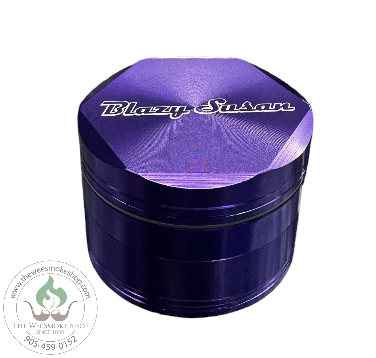 Blazy Susan 4 Part Grinder purple - grinders - the wee smoke shop