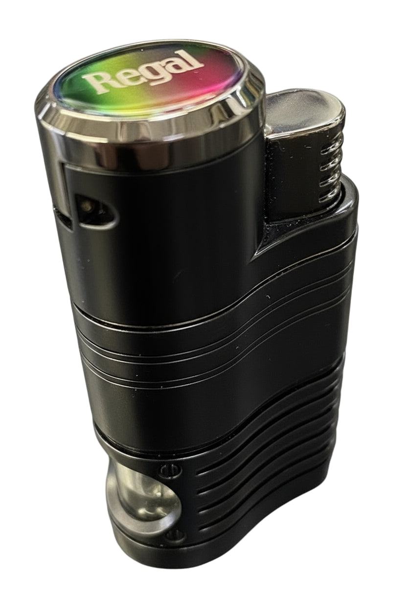 Red Regal Quad Flame Lighter - Torch Lighter - The Wee Smoke Shop